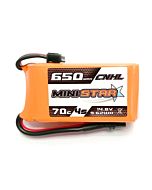 CNHL ministar 650mah 14.8v 4s 70c lipo battery with xt30 plug