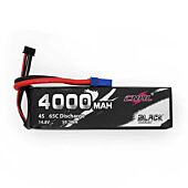 CNHL Black Series 4000mAh 14.8V 4S 65C Lipo Battery with EC5 Plug
