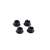 RadioMaster - TX16s Replacement Satin Black Switch Nuts Tall