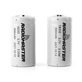 RadioMaster Zorro 18350 900mAh 3.7V Battery (2Pcs)