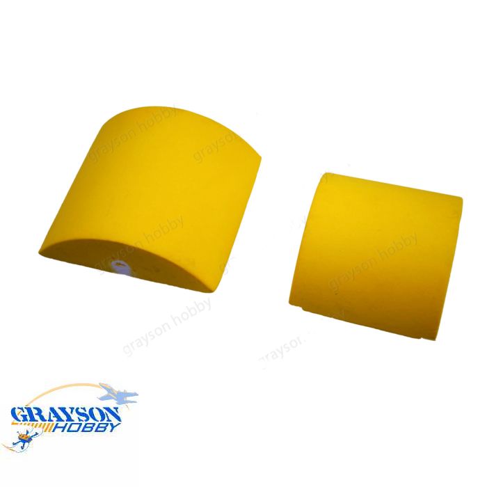 Dynam Pitts Battery Hatch - Pitts-15-Yellow 