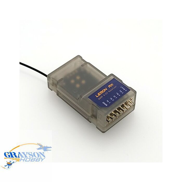Lemon-RX 6 Channel Receiver - DSMX/DSM2 Compatible