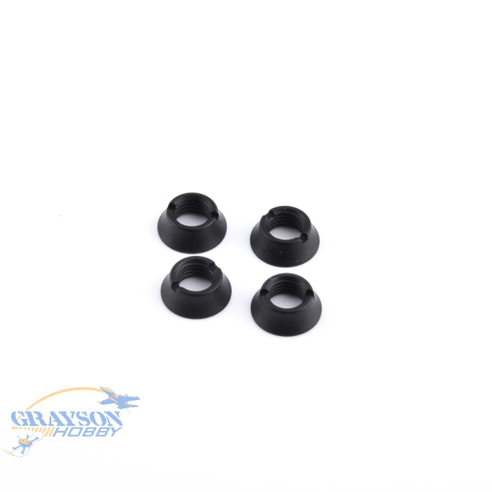RadioMaster - TX16s Replacement Satin Black Switch Nuts Short