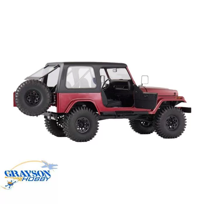 Roc Hobby Mashigan Red 1/10 Scale 4WD Crawler - RTR