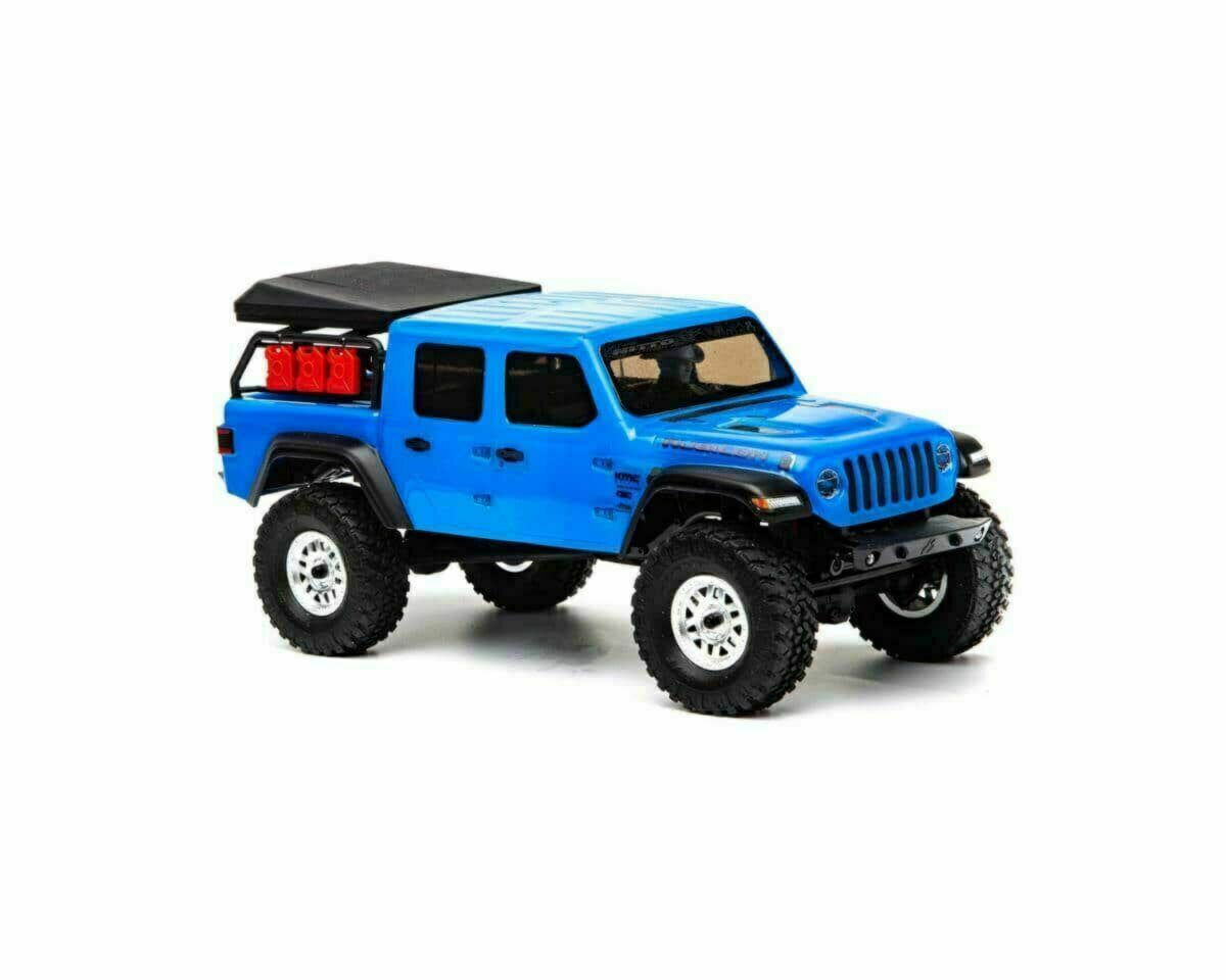 Axial SCX24 Jeep JT Gladiator 1/24 4WD RTR Scale Mini Crawler (Blue) w/2.4GHz Radio