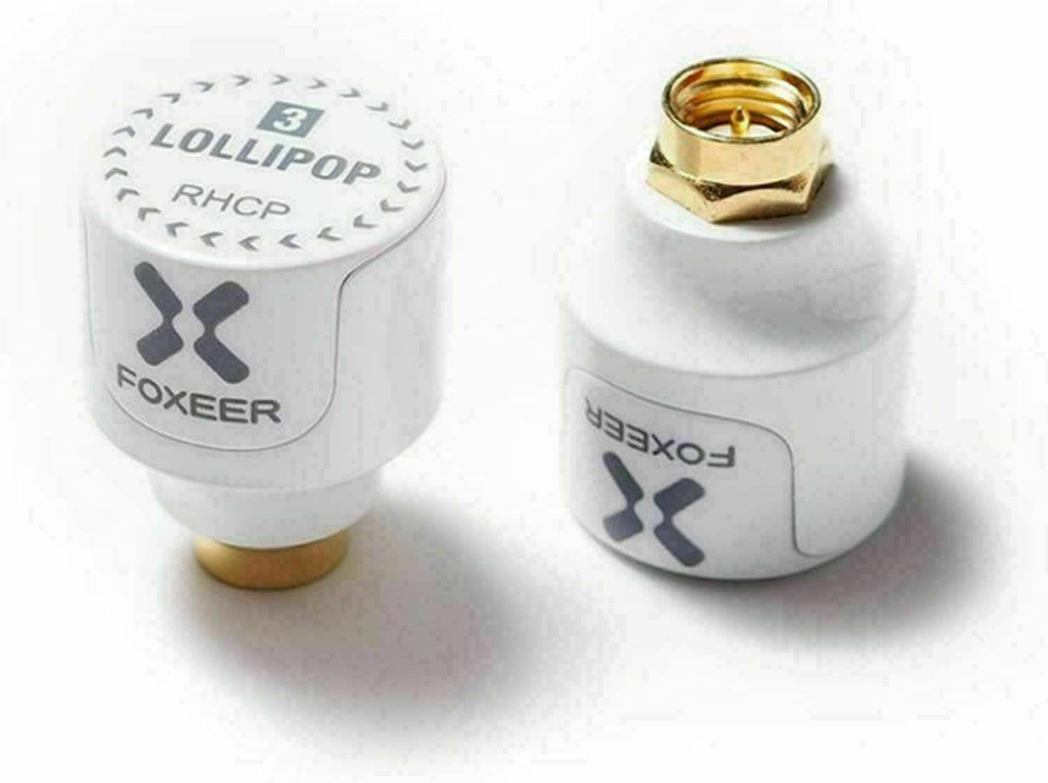 Foxeer Lollipop Subby V3 FPV Antenna - White
