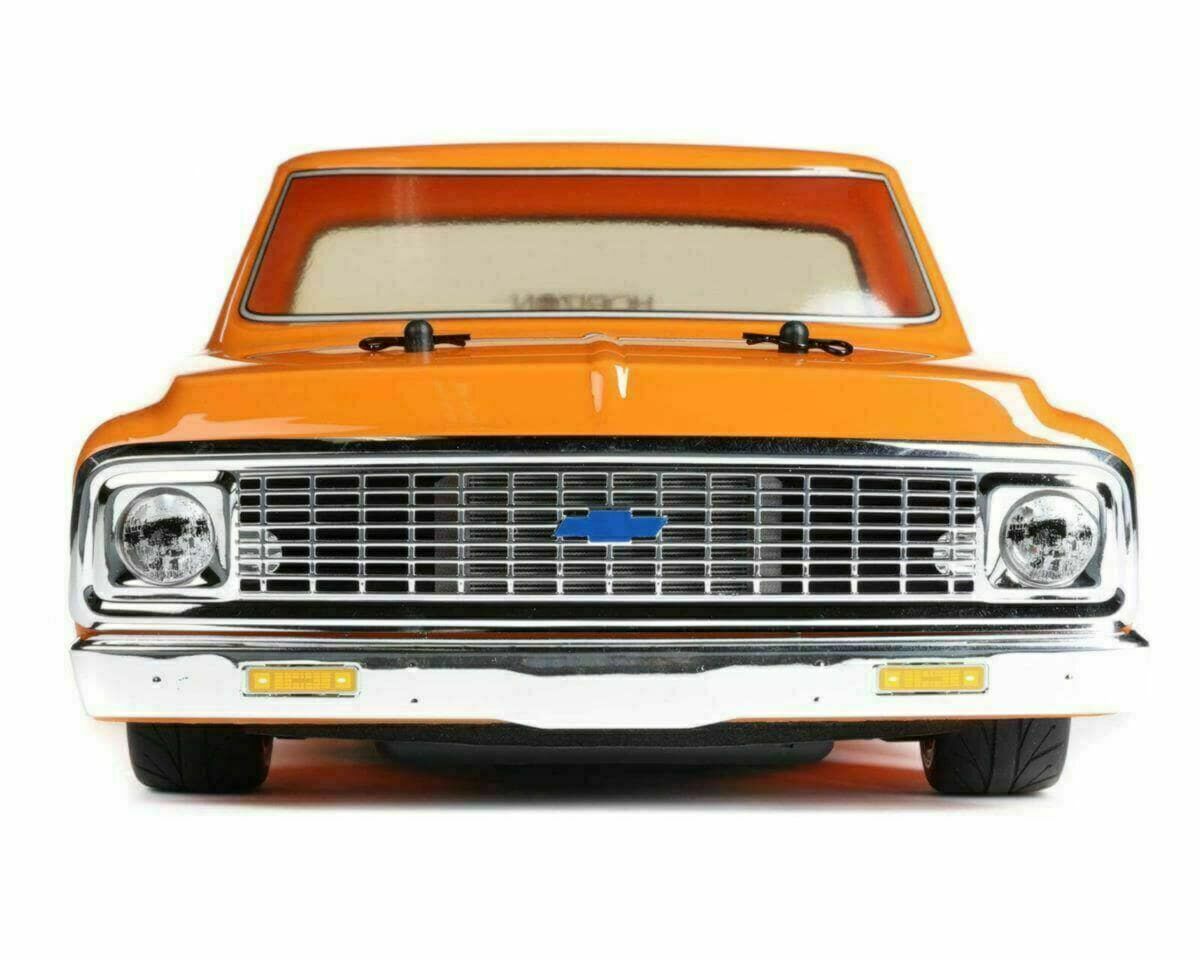 Losi 1972 Chevy C10 Pickup V100 RTR 1/10 Electric 4WD On-Road Car (Orange) w/2.4GHz Radio