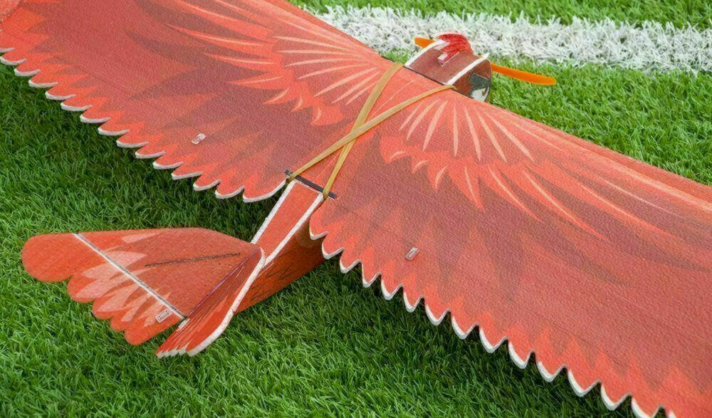 New Biomimetic Northern Cardinal EPP Foam Slow Flyer 1170mm wingspan RC Airplanes Plane Toy Model