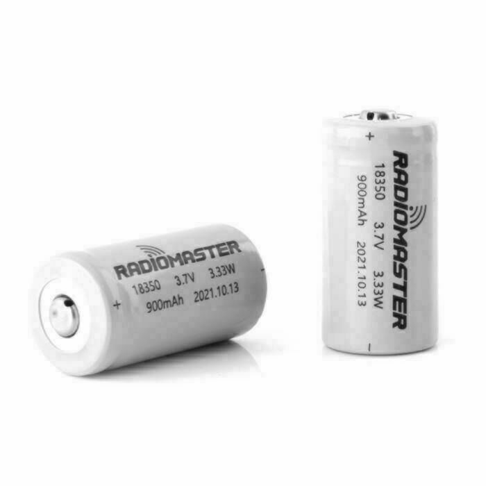 RadioMaster Zorro 18350 900mAh 3.7V Battery