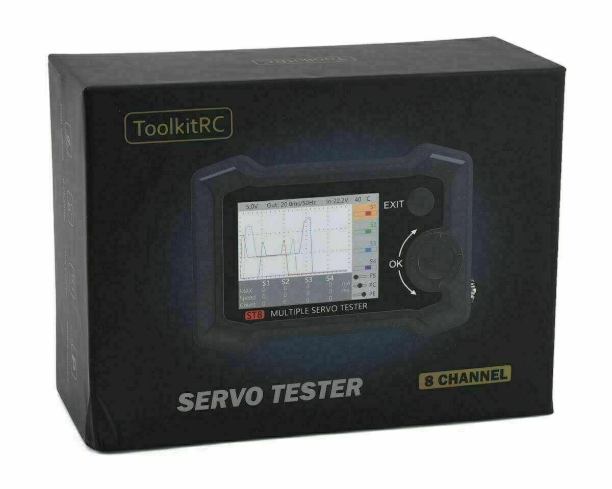 ToolkitRC ST8 Advanced Multi-Servo Tester