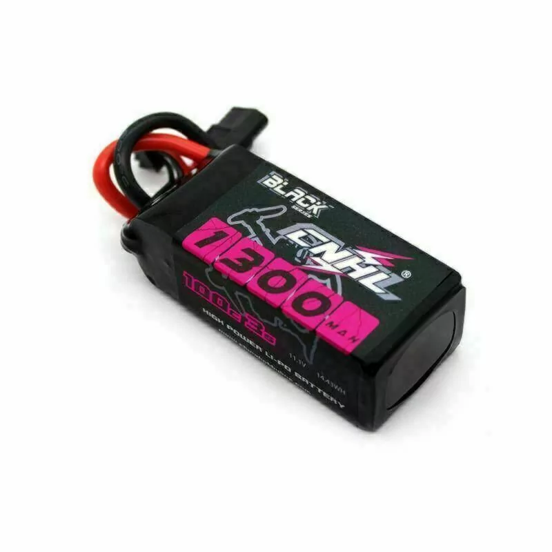 cnhl black series 1300mah 11.1v 3s 100c lipo battery with xt60 plug
