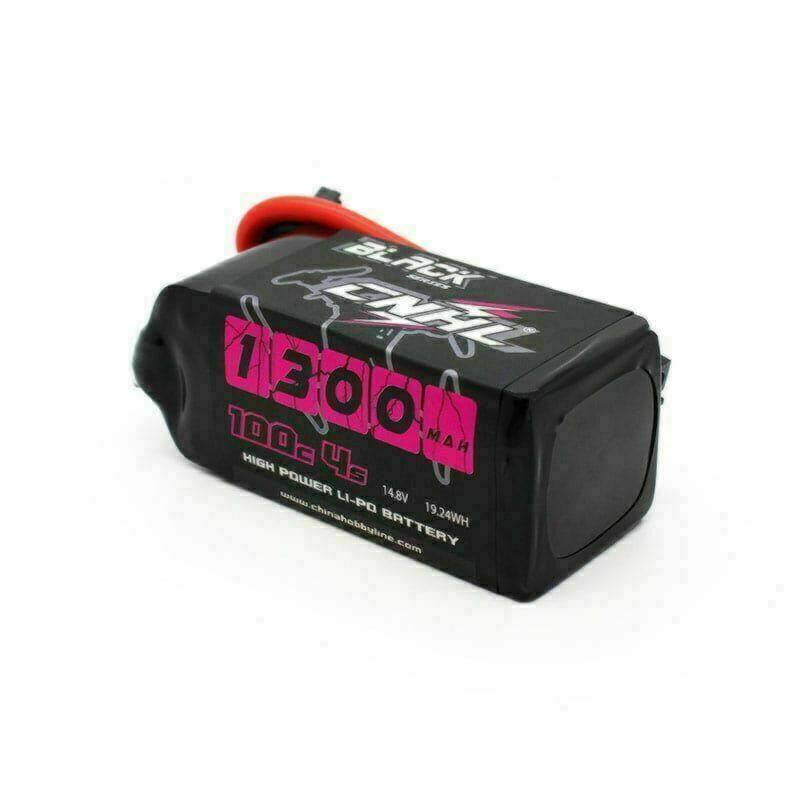 cnhl black series 1300mah 14.8v 4s 100c lipo battery with xt60 plug